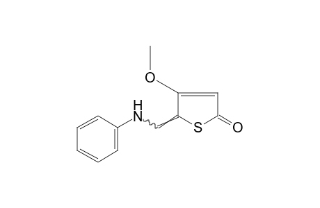 5-(ANILINOMETHYLENE)-4-METHOXY-2(5H)-THIOPHENONE