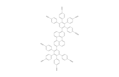 8-CASCADE:PERYLENE-[2-3,9(10)]:(2,3,4,5-PHENYLENE):ACETYLENE