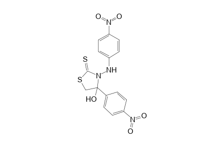 4-(4-nitrophenyl)-3-[(4-nitrophenyl)amino]-4-oxidanyl-1,3-thiazolidine-2-thione
