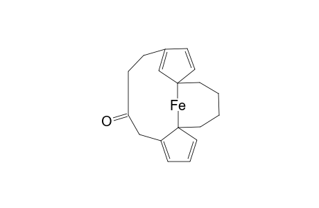 Ferrocene, 1,1'-(1,4-butanediyl)-2,3'-(3-oxo-1,4-butanediyl)-