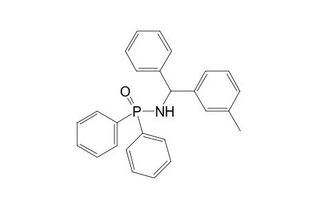 N-[Phenyl(m-tolyl)methyl]-P,P-diphenyl-phosphinamide