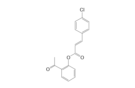 2'-(4-CHLOROCINNAMOYLOXY)-ACETOPHENONE