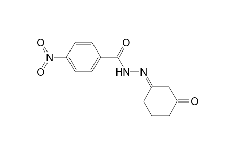 4-Nitro-N-[(E)-(3-oxidanylidenecyclohexylidene)amino]benzamide