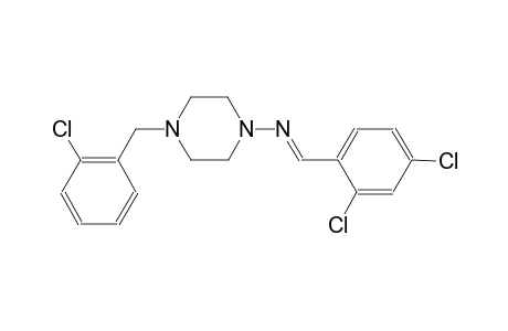4-(2-chlorobenzyl)-N-[(E)-(2,4-dichlorophenyl)methylidene]-1-piperazinamine