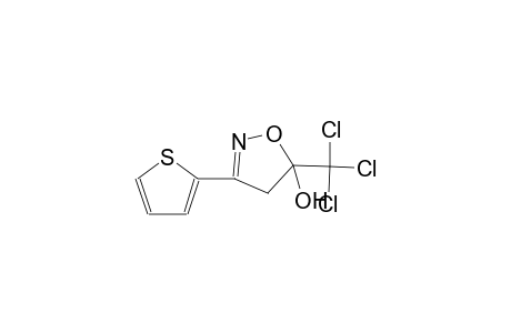 3-(2-thienyl)-5-(trichloromethyl)-4,5-dihydro-5-isoxazolol