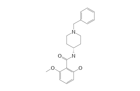 N-[1-(benzyl)-4-piperidyl]-2-hydroxy-6-methoxy-benzamide