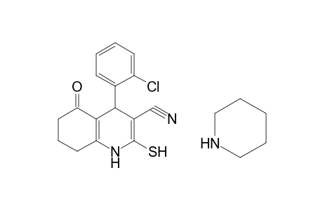 4-(2-Chloro-phenyl)-2-mercapto-5-oxo-1,4,5,6,7,8-hexahydro-quinoline-3-carbonitrile