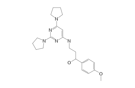 6-[3'-HYDROXY-3'-(4''-METHOXYPHENYL)-PROPYLAMINO]-2,4-DI-(PYRROLIDIN-1-YL)-PYRIMIDINE