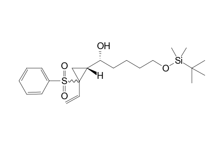 (1R)-1-[(1R)-2-(benzenesulfonyl)-2-ethenylcyclopropyl]-5-[tert-butyl(dimethyl)silyl]oxy-1-pentanol