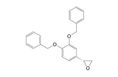 Oxirane, [3,4-bis(phenylmethoxy)phenyl]-, (R)-
