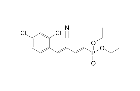 Diethyl (1E,3Z)-3-cyano-4-(2,4-dichlorophenyl)buta-1,3-dienylphosphonate