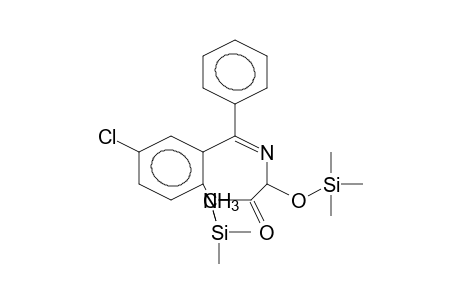 2H-1,4-Benzodiazepin-2-one, 7-chloro-1,3-dihydro-5-phenyl-1-(trimethylsilyl)-3-[(trimethylsilyl)oxy]-