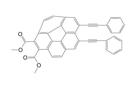 1,2-bis(Methoxycarbonyl)-6,7-bis(phenylethynyl)-corrannulene