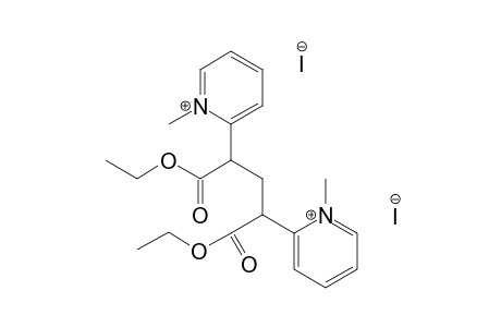 2,2'-[1",3"-(Diethoxycarbonyl)-1",3"-propylene-bis(1-methylpyridinium)]-diiodide