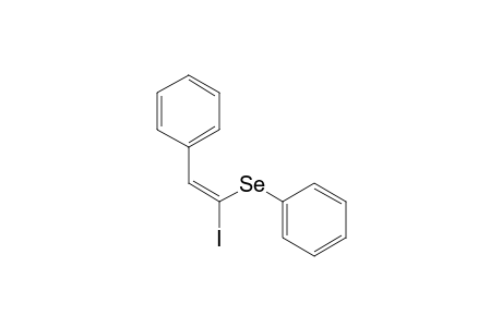 [(E)-1-iodanyl-2-phenyl-ethenyl]selanylbenzene