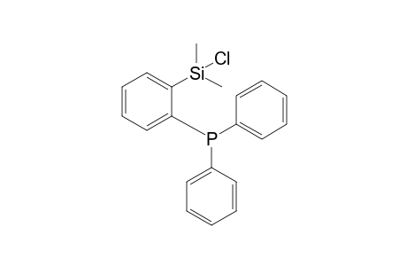 [2-[chloranyl(dimethyl)silyl]phenyl]-diphenyl-phosphane