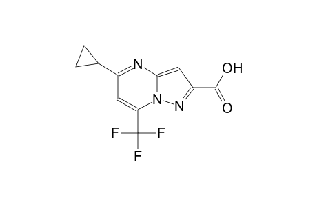 5-Cyclopropyl-7-(trifluoromethyl)pyrazolo[1,5-a]pyrimidine-2-carboxylic acid