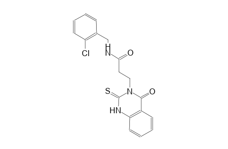 3-quinazolinepropanamide, N-[(2-chlorophenyl)methyl]-1,2,3,4-tetrahydro-4-oxo-2-thioxo-