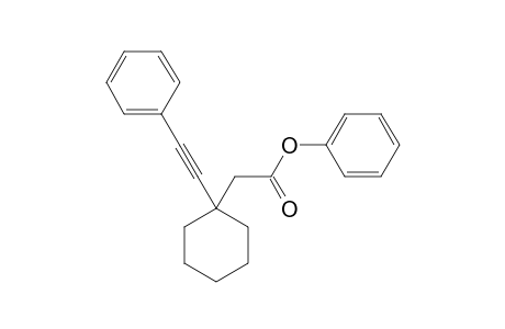 1-PHENOXYCARBONYLMETHYL-1-(2-PHENYLETHYNYL)-CYCLOHEXANE