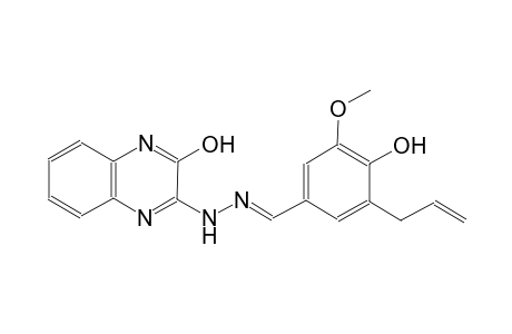 3-allyl-4-hydroxy-5-methoxybenzaldehyde (3-hydroxy-2-quinoxalinyl)hydrazone