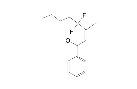 (Z)-4,4-DIFLUORO-3-METHYL-1-PHENYLOCT-2-EN-1-OL