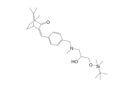 3-[4-({[3-(tert-butyldimethylsilyloxy)-2-hydroxypropyl]-methylamino}methyl)benzylidene]-4,7,7-trimethylbicyclo[2.2.1]heptan-2-one