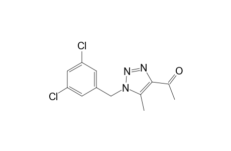 1-[1-(3,5-dichlorobenzyl)-5-methyl-triazol-4-yl]ethanone