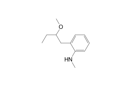 Benzenamine, 2-(2-methoxybutyl)-N-methyl-