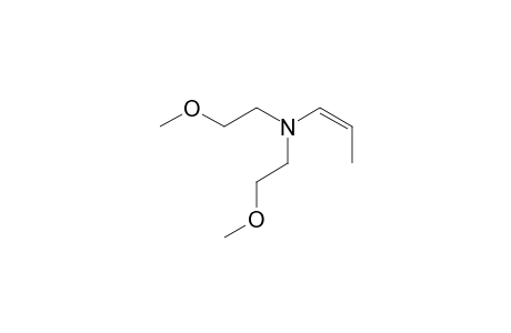 Prop-1-enylamine, bis(2-methoxyethyl)-