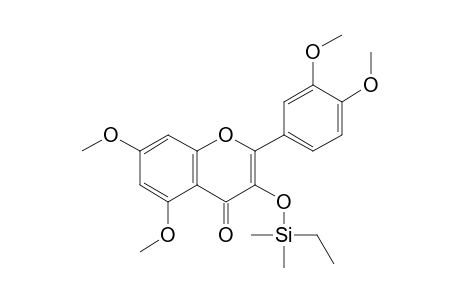 3-O-dimethylethylsilyl-5,7,3',4'-tetra-O-methylquercetin