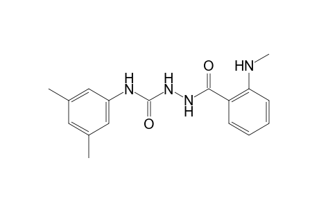1-[N-methylanthraniloyl)-4-(3,5-xylyl)semicarbazide