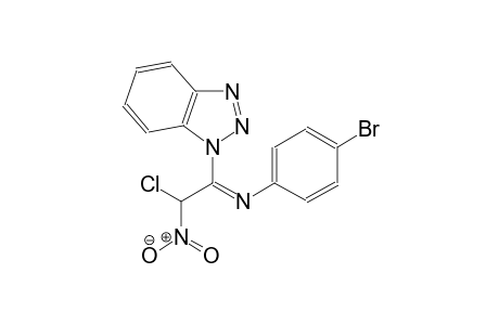 N-[(Z)-1-(1H-1,2,3-benzotriazol-1-yl)-2-chloro-2-nitroethylidene]-4-bromoaniline