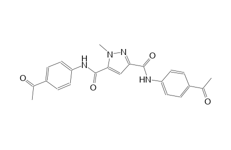 1H-pyrazole-3,5-dicarboxamide, N~3~,N~5~-bis(4-acetylphenyl)-1-methyl-