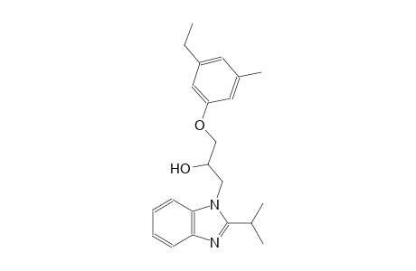 1H-benzimidazole-1-ethanol, alpha-[(3-ethyl-5-methylphenoxy)methyl]-2-(1-methylethyl)-