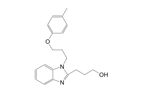 1H-benzimidazole-2-propanol, 1-[3-(4-methylphenoxy)propyl]-