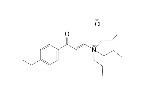 [(E)-3-(4-ethylphenyl)-3-oxoprop-1-enyl]-tripropylazanium chloride