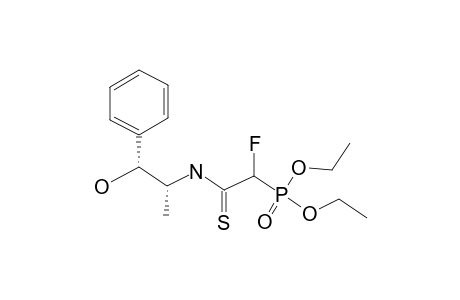 DIETHYL-1-FLUORO-2-[(2-HYDROXY-1-METHYL-2-PHENYLETHYL)-AMINO]-2-THIOXOETHYLPHOSPHONATE;DIASTEREOMER-1