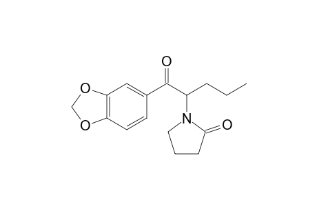 1-(1-(benzo[d][1,3]dioxol-5-yl)-1-oxopentan-2-yl)pyrrolidin-2-one