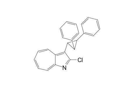 1-(2-Chloro-1-azaazulene-3-yl)-2,3-cis-diphenylcyclopropane