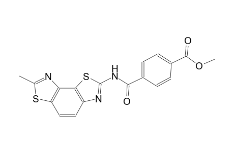 methyl 4-((7-methylbenzo[1,2-d:3,4-d']bis(thiazole)-2-yl)carbamoyl)benzoate