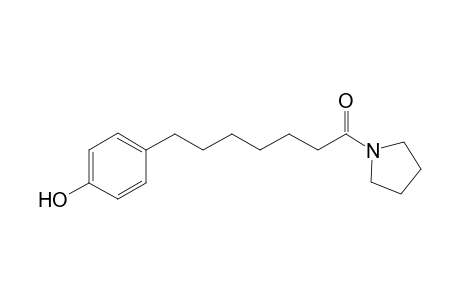 4-Hydroxyphenyl-PA-C7:0 [7-(4-Hydroxyphenyl)heptylpyrrolidinamide]