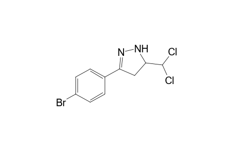 3-(4-Bromophenyl)-5-dichloromethyl-2-pyrazoline