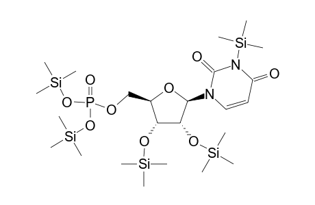 Pentakis(trimethylsilyl) derivative of uridylic acid 5'-monophosphate