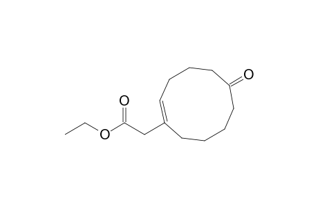 Ethyl E-6-oxocyclodec-1-enylacetate