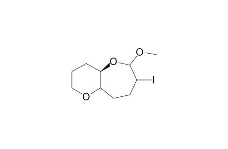 4-Iodo-3-methoxy-2,8-dioxabicyclo[5.4.0]undecane