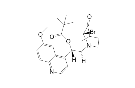 (2S,8R,9S)-2-Bromo-9-pivaloyloxyruban-3-one