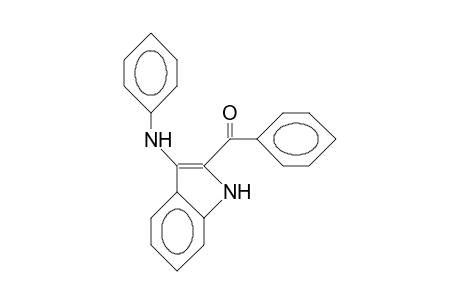 2-Benzoyl-3-phenylamino-indole