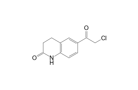 2(1H)-Quinolinone, 6-(chloroacetyl)-3,4-dihydro-
