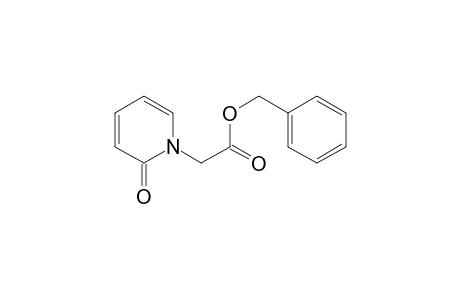 1(2H)-Pyridineacetic acid, 2-oxo-, phenylmethyl ester