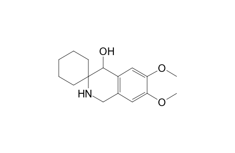 Spiro[cyclohexane-1,3'(2'H)-isoquinolin]-4'-ol, 1',4'-dihydro-6',7'-dimethoxy-
